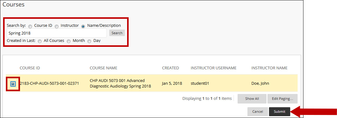 How to Copy Content Into a New Course | UAMS Educational Development