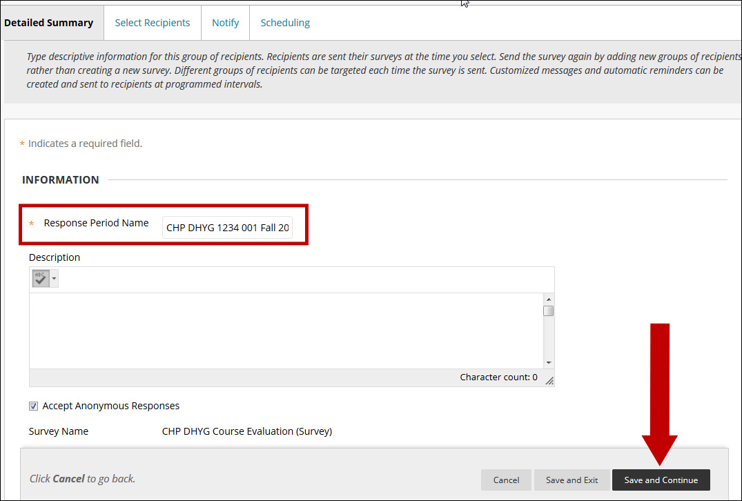 How to Deploy an Enterprise Survey | UAMS Educational Development