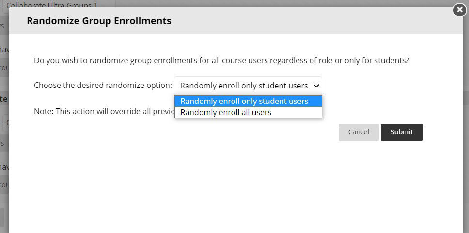 Image of randon group enrollments options.